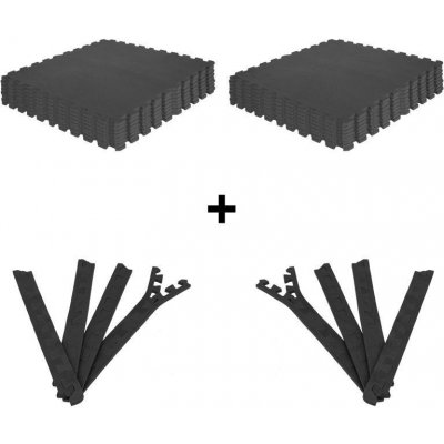 Gorilla Sports Sada ochranných podložek koncovky 16 kusů modrá – Zboží Dáma