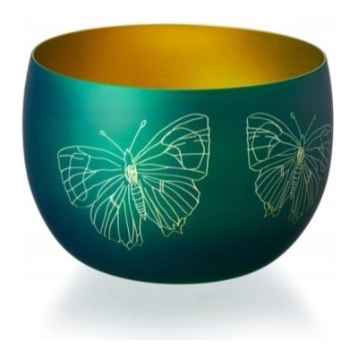 Bohemia Crystal Crystalex Mísa Meadow 200 mm smaragdově zelená, 1 ks – Hledejceny.cz