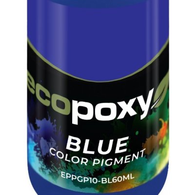 EcoPoxy Barevné pigmenty do pryskyřice modrá 60 ml – Zbozi.Blesk.cz