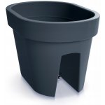 květináč LOFLY RAILING na zábradlí plastový 40 cm – HobbyKompas.cz