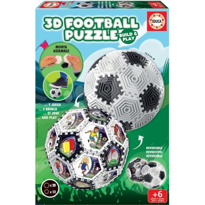 Educa 3D Puzzle fotbalový míč 32 ks – Sleviste.cz