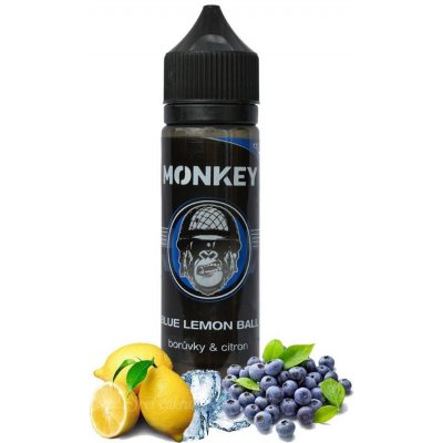 MONKEY Shake & Vape Blue Lemon Ball 7,2-12/60ml – Hledejceny.cz