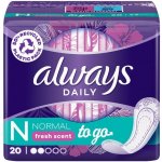 Always Dailies Singles To Go intimky 20 ks – Zboží Dáma