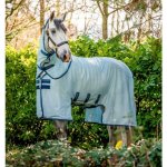 Horseware Deka proti hmyzu Amigo Bug Buster Plus s krkem azure blue navy & electric blue – Sleviste.cz