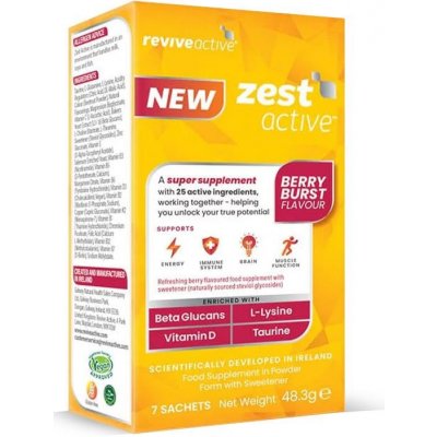 Reviveactive Zest Active berry 7 sáčků – Hledejceny.cz