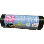 Vipor Sáčky do koše TOP extra pevné 60L 25µm 10ks černé – Zboží Dáma