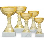 Pohár EKONOM výška 15 cm zlatý – Sleviste.cz