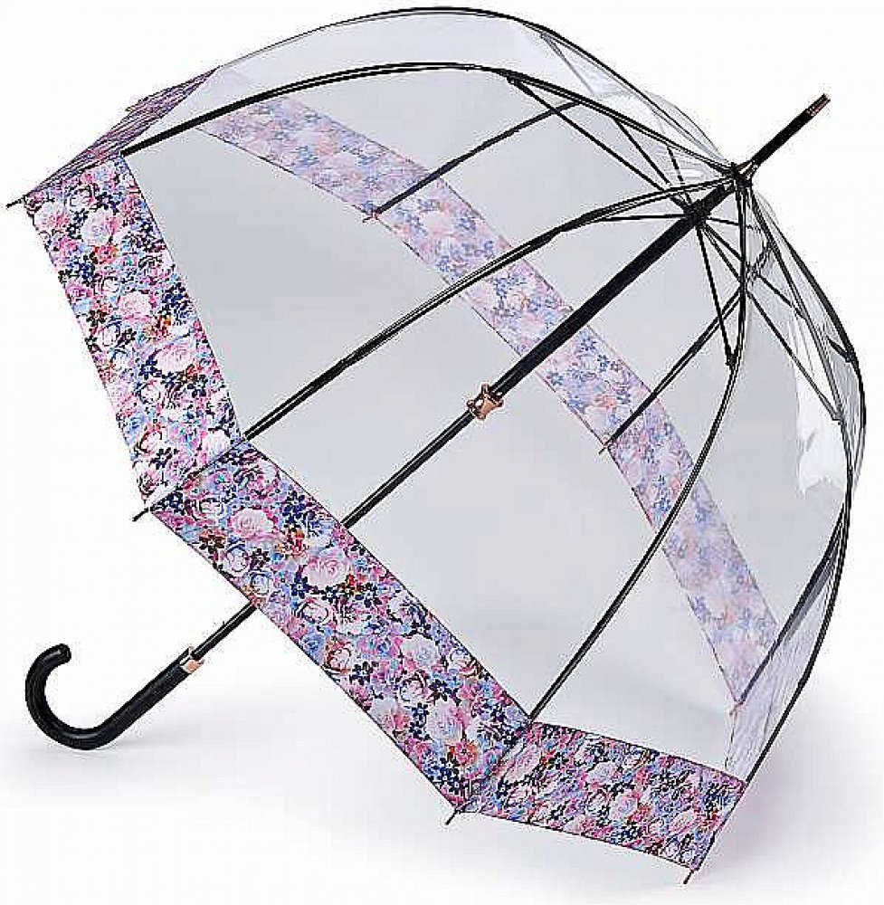 Fulton Birdcage 2 luxe digital deštník dámský průhledný holový |  Srovnanicen.cz