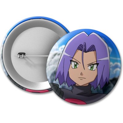 Pokémon Placka James - 50 mm – Zboží Mobilmania