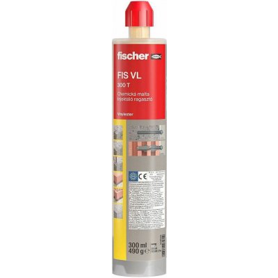 Chemická malta Fischer FIS VL 300 T /FR575210/ TESFR538583 – Sleviste.cz