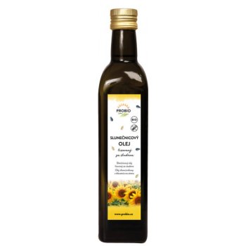 BioLinie Slunečnicový olej lisovaný za studena Bio 0,5 l