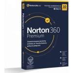 Norton 360 PREMIUM 75GB + VPN 1 lic. 10 lic. 1rok ESD (21405766) – Zboží Živě