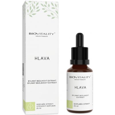 Biovitality Hlava bezlihová tinktura kapky 25 ml – Hledejceny.cz