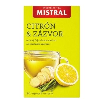 Mistral Citrón a zázvor 20 porcí 40 g