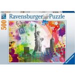 RAVENSBURGER Pohlednice z New Yorku 500 dílků – Zboží Dáma