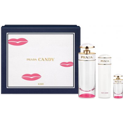 Prada Candy Kiss EDP 80 ml + EDP 7 ml + tělové mléko 75 ml dárková sada – Zbozi.Blesk.cz