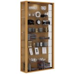 VCM Vitrosa maxi s LED osvětlením buk – Sleviste.cz