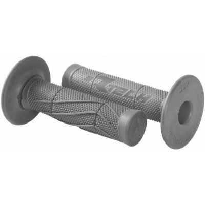 RTECH gripy Wave měkké, šedé, pár, délka 118 mm | Zboží Auto