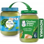 Gerber brokolice s hráškem a krutím masem 190 g – Zboží Dáma