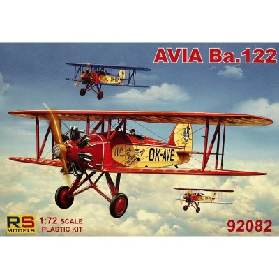 RS Models Avia Ba.122 3x camo versions 1:72