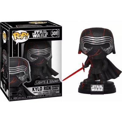 Funko Pop! Star WarsRise of Skywalker Kylo Ren Electronic se zvukem svítí 9 cm – Hledejceny.cz
