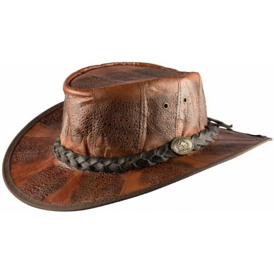 Australský klobouk kožený Outback – Zbozi.Blesk.cz