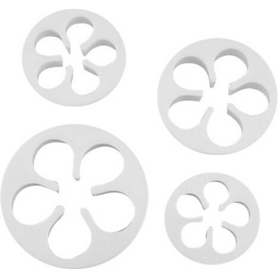 Set 4 pětilistých vykrajovátek – Hledejceny.cz