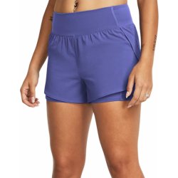 Under Armour dámské sportovní kraťasy Flex Woven 2-in-1 Short Fialové