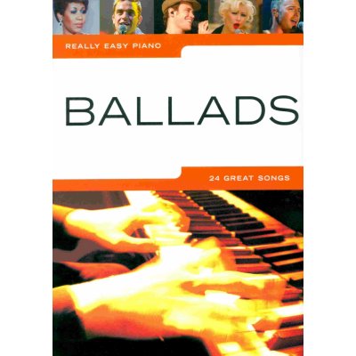 Really Easy Piano Ballads – Zboží Mobilmania