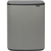 Koš Brabantia Bo Touch Bin 2 x30l minerální sv.šedá 221460