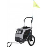 Trixie Vozík za kolo s funkcí rychlého skládání šedý 74 x 95 x 103 143 cm – Zbozi.Blesk.cz