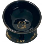 Nobby keramická miska vyvýšená Golden Cat 250 ml – Zboží Dáma