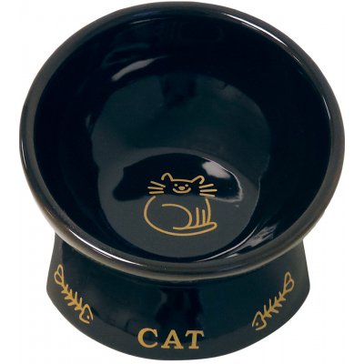 Nobby keramická miska vyvýšená Golden Cat 250 ml – Zboží Dáma