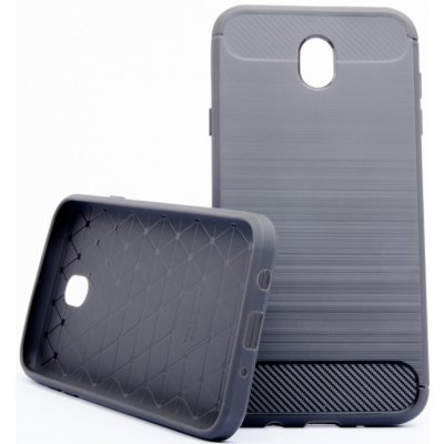 Pouzdro Carbon Lux Samsung Galaxy J7 2017 J730 Šedé – Zbozi.Blesk.cz