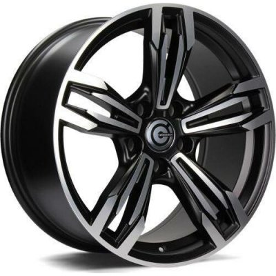 Carbonado Dynamite 8x17 5x120 ET30 matt black polished – Sleviste.cz