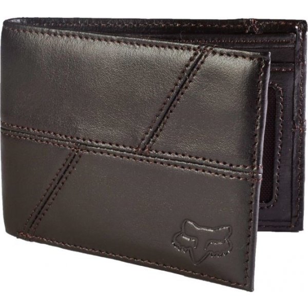 Peněženka Fox Racing Peněženka Edge Leather Wallet Brown