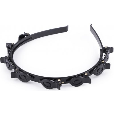 Prima-obchod Čelenka do vlasů se skřipci, barva černá – Hledejceny.cz