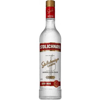 Stolichnaya 1 l (holá láhev)