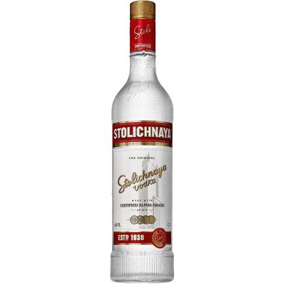 Stolichnaya 1 l (holá láhev) – Hledejceny.cz