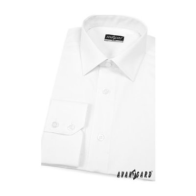 Avantgard pánská košile slim bílá 114 -1 – Zboží Mobilmania