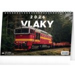 NOTIQUE Stolní Vlaky 23,1 x 14,5 cm 2026 – Zbozi.Blesk.cz