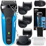 Braun Series 3 310 BT Black/Blue – Zbozi.Blesk.cz
