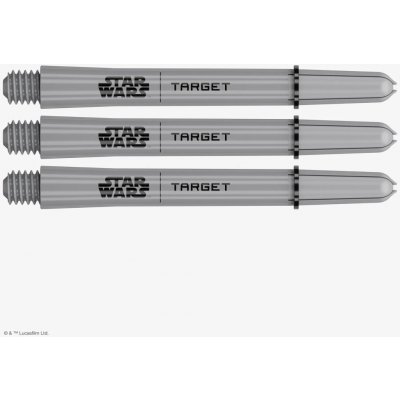 STAR WARS TARGET Pro Grip šedé, dlouhé 48mm – Zbozi.Blesk.cz