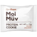 GymBeam MoiMüv Protein Cookie dvojitá čokoláda 75 g – Zbozi.Blesk.cz