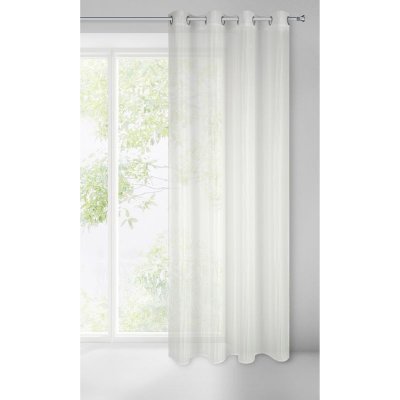 HOTOVÁ ZÁCLONA DEZRA 140X250 CM BÍLA – Zboží Mobilmania