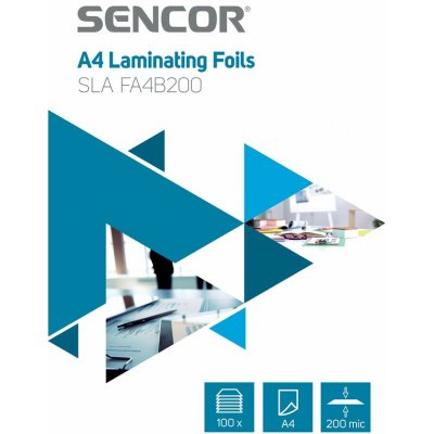SENCOR A4/200 lesklé - balení 100 ks – Sleviste.cz