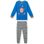 Vánoční pyžamo se sobem modrošedé – Zboží Dáma