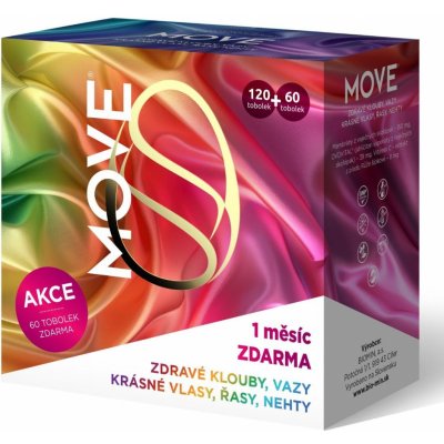 Biomin MOVE klouby/vazy/šlachy 120+60 tablet – Hledejceny.cz