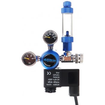 Aquario reduktor Blue s jehlovým ventilem a nočním vypínáním