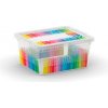 Úložný box KIS Plastový úložný box C-Box Colours Arty XXS 2 L